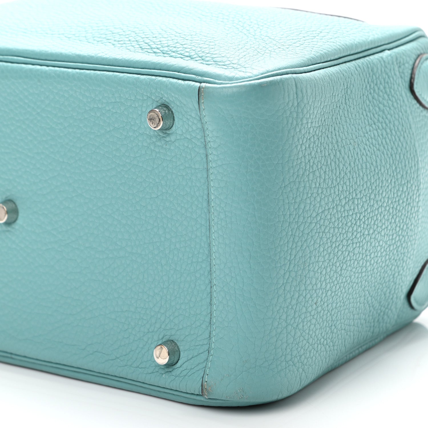 Hermes Taurillon Clemence Lindy 30 Bleu Atoll 9 of 11