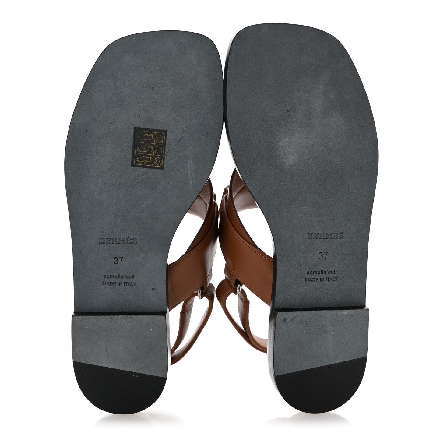 Calfskin Womens Ines Sandals 37 Gold
