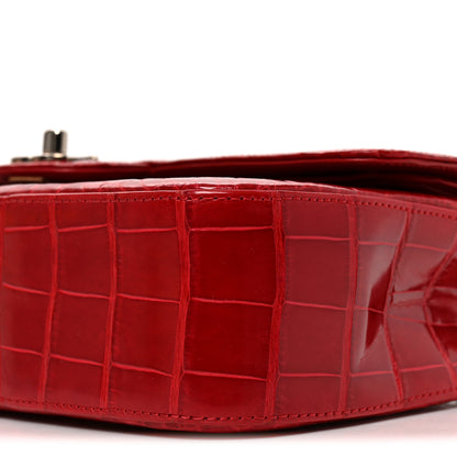Chanel Alligator Medium Double Flap Red 10 of 10