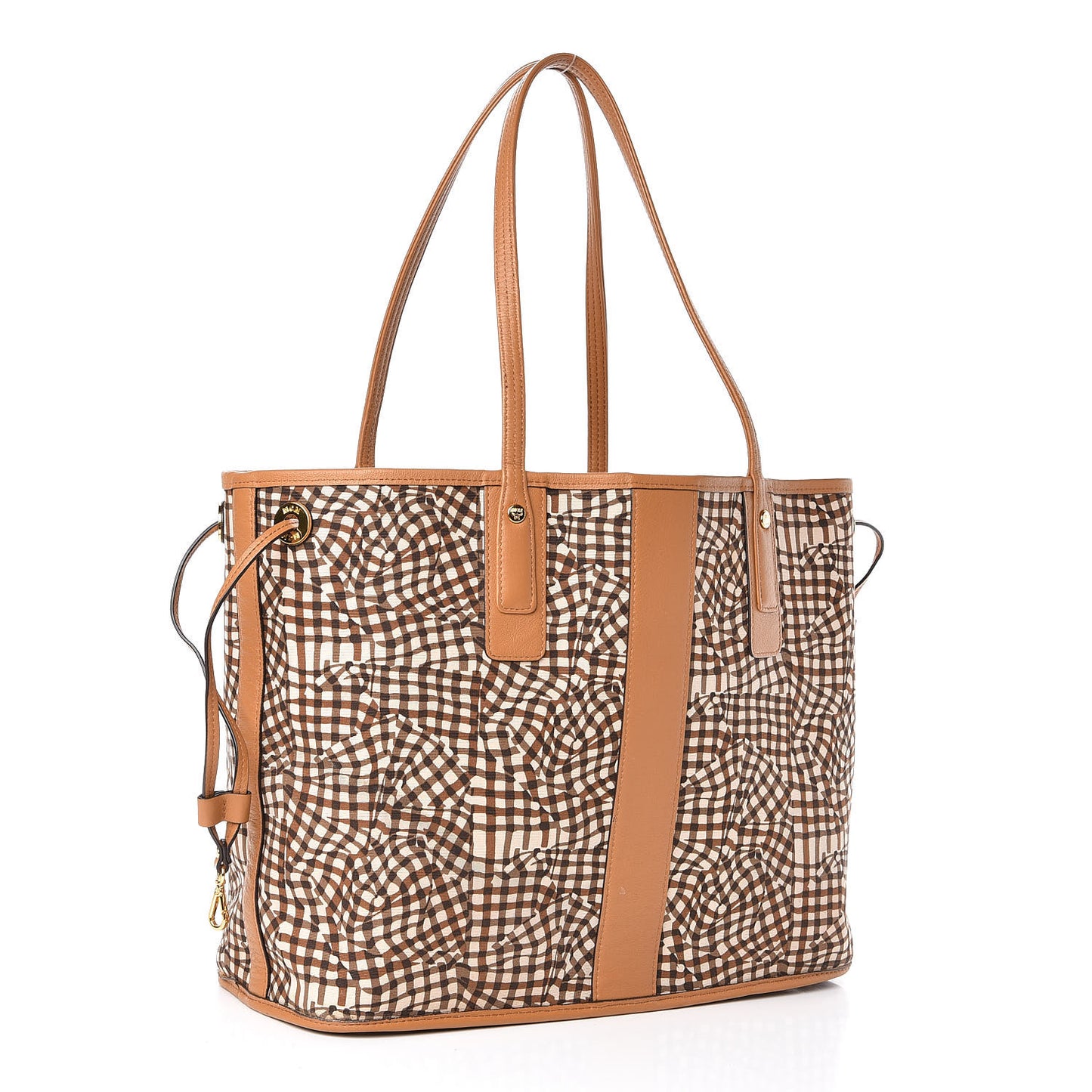 Visetos Medium Liz Reversible Shopper Tote Cognac