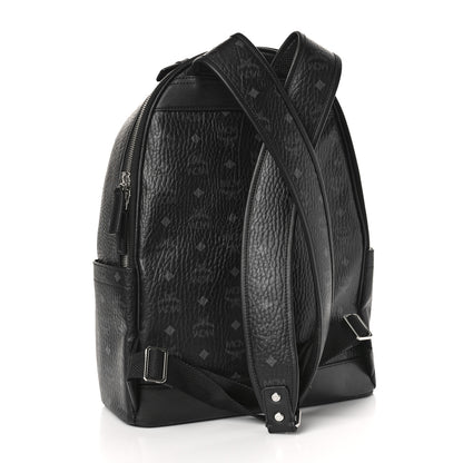 MCM Visetos Medium Stark Backpack Black 3 of 8