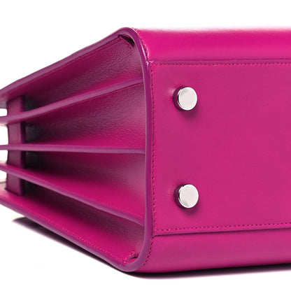Saint Laurent Calfskin Baby Sac De Jour Fuchsia 8 of 9