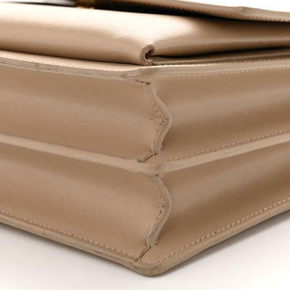 Saint Laurent Calfskin Medium Monogram Sunset Dark Beige 11 of 11