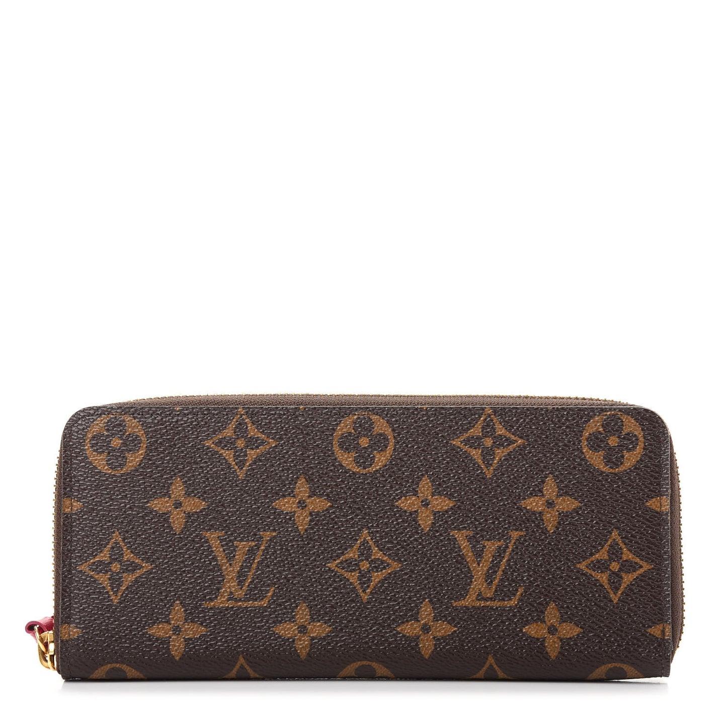 Monogram Clemence Wallet Fuchsia