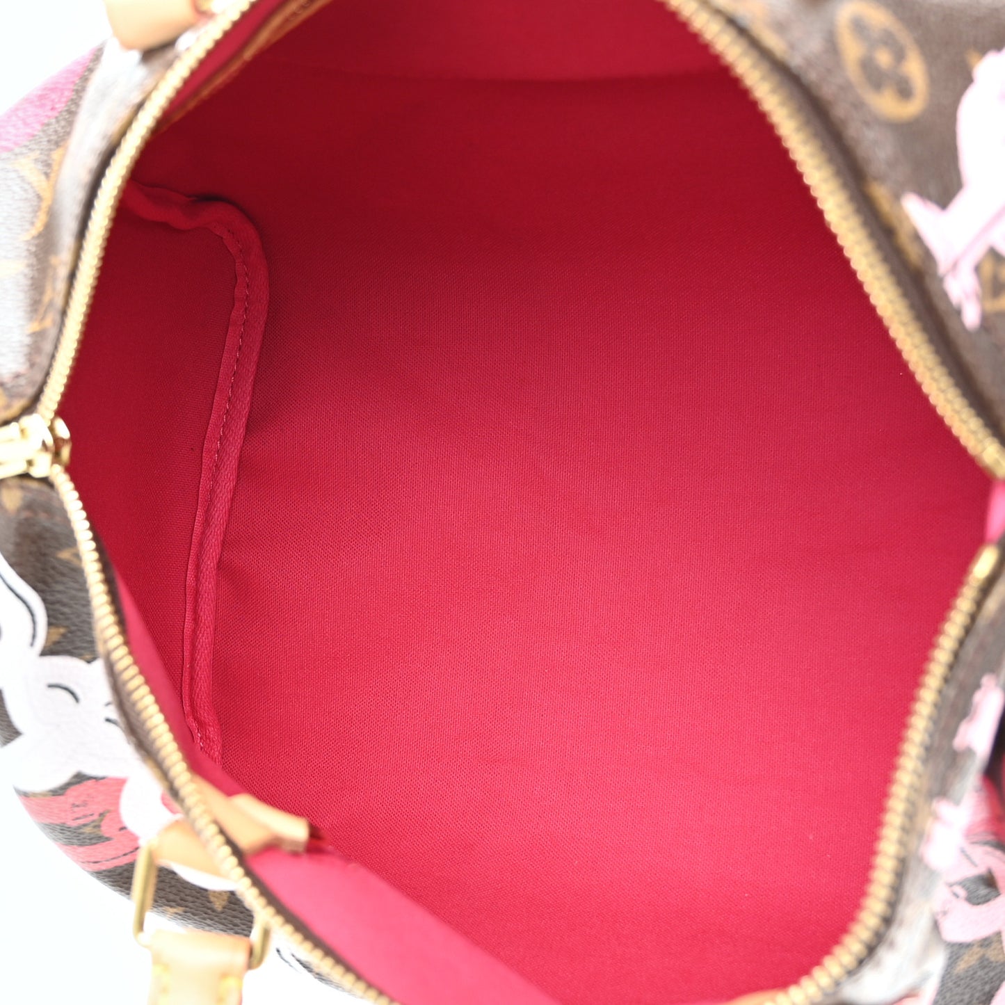 Monogram Bay Speedy 30 Rose Ballerine Poppy