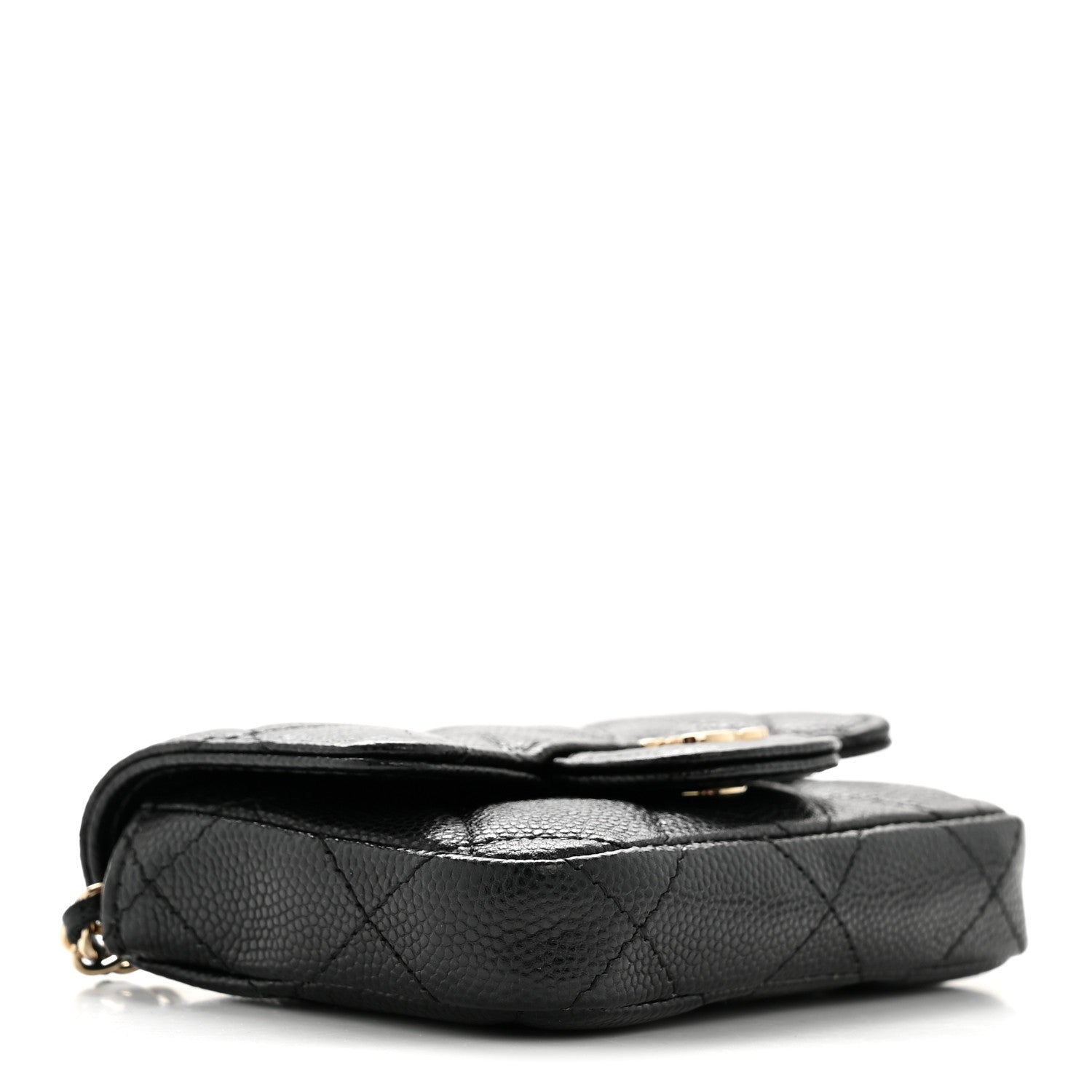 Chanel Caviar Quilted Mini Chain Belt Bag Black 4 of 12