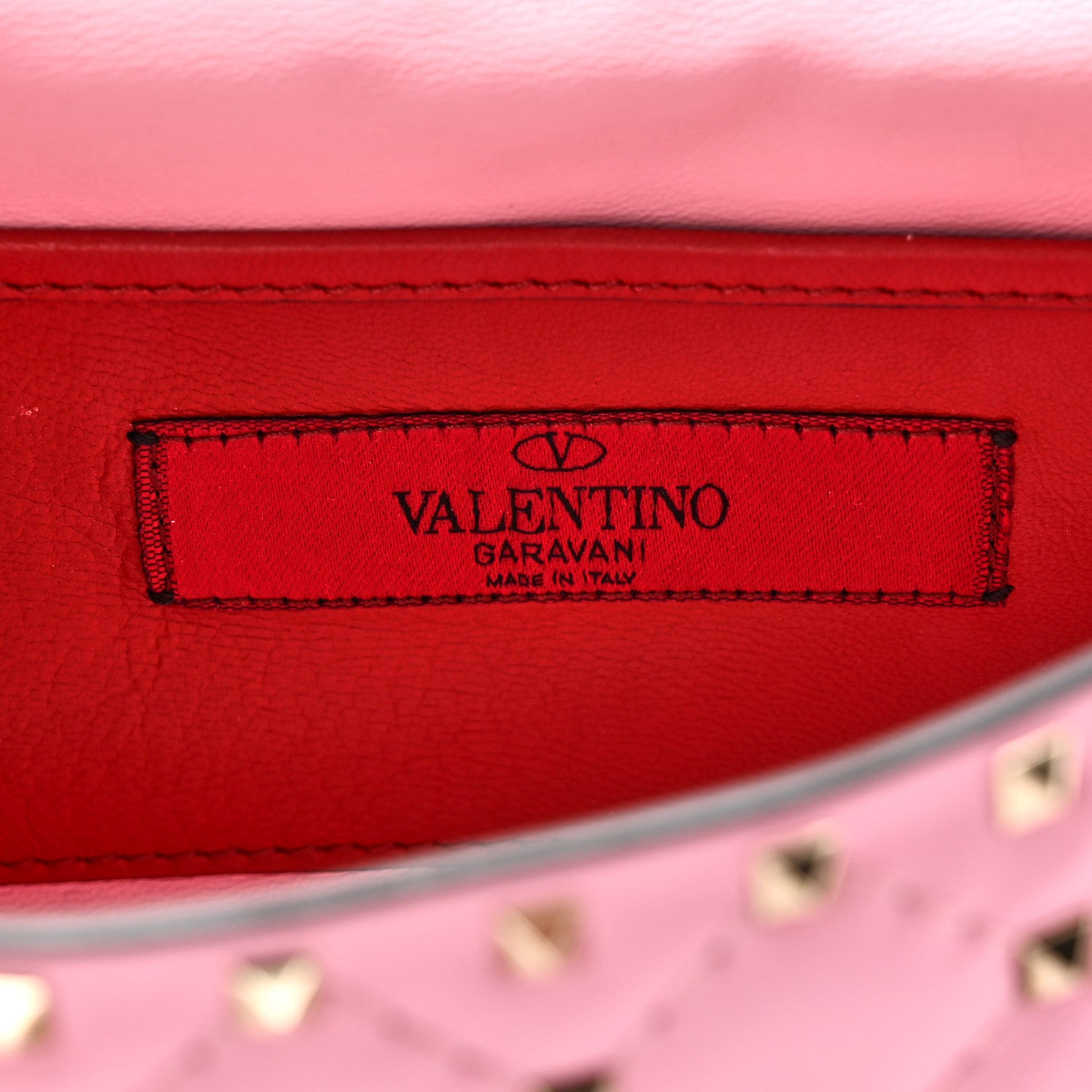 Valentino Garavani Nappa Small Rockstud Spike Shoulder Bag Giacinto 6 of 9