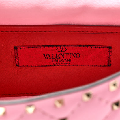 Valentino Garavani Nappa Small Rockstud Spike Shoulder Bag Giacinto 6 of 9