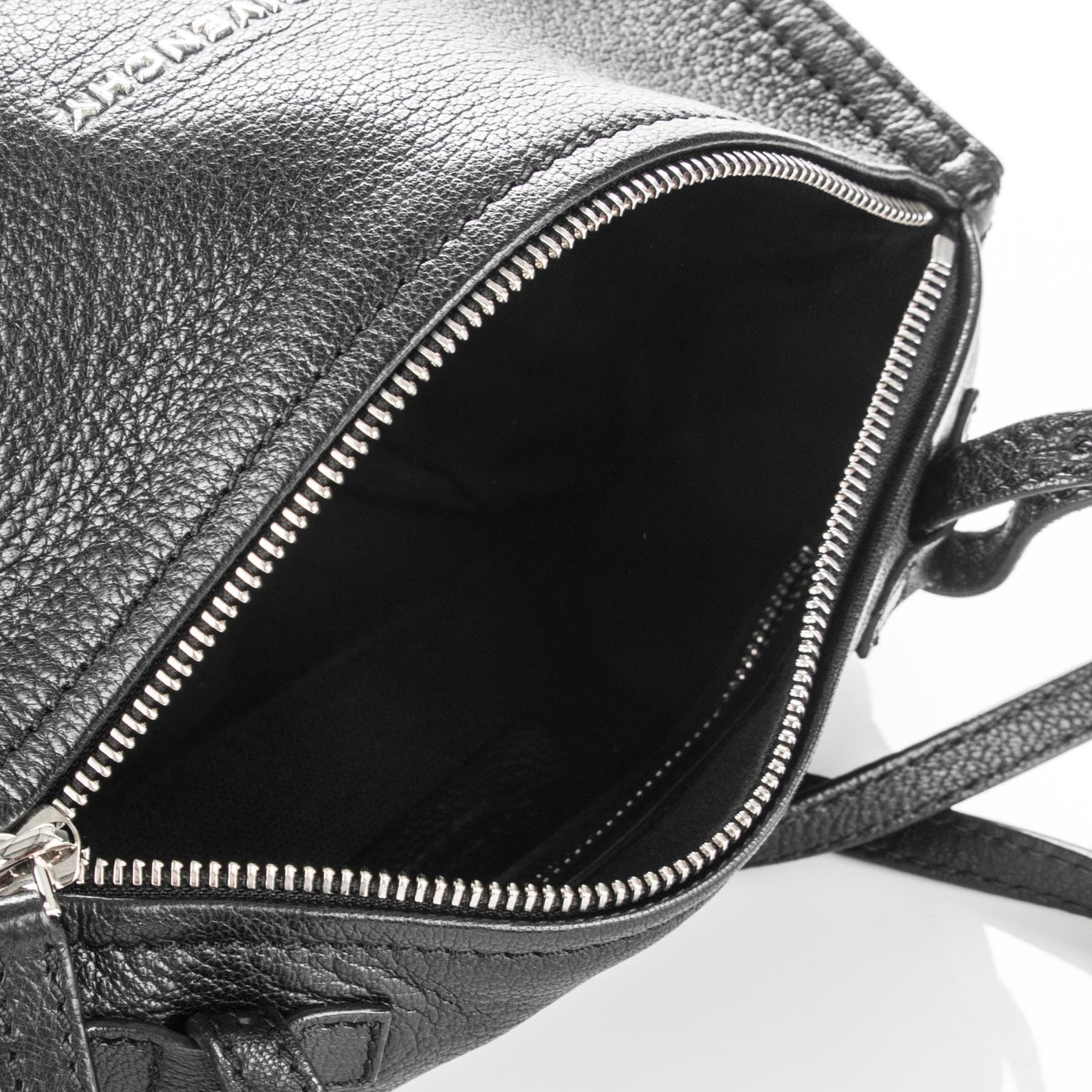 Sugar Goatskin Mini Pandora Black