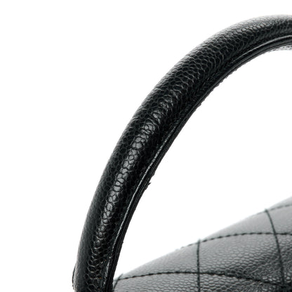 Chanel Caviar Quilted Jumbo Kelly Flap Black 13 of 13