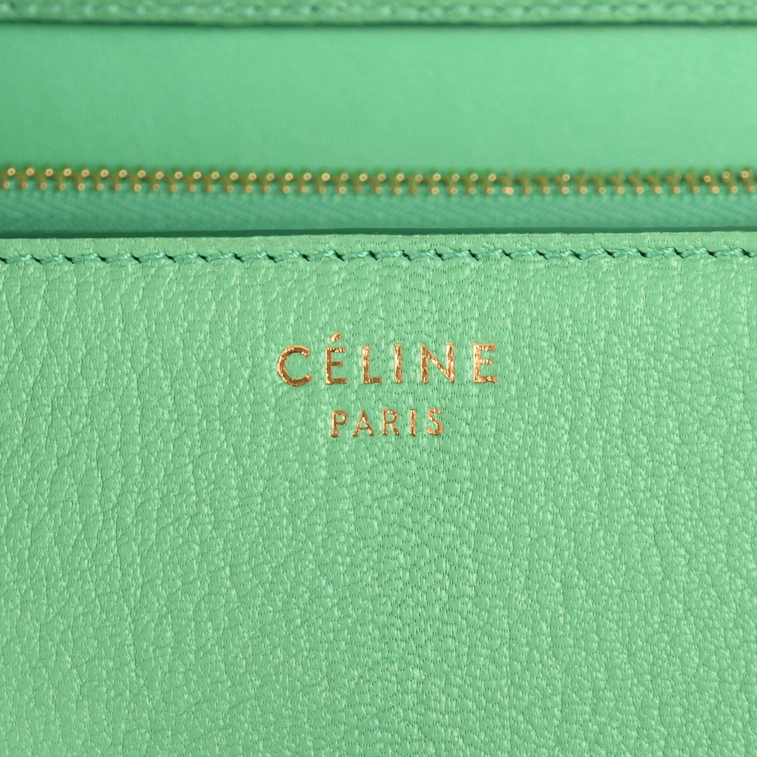 Celine Goatskin Medium Classic Box Flap Bag Palm 7 of 9