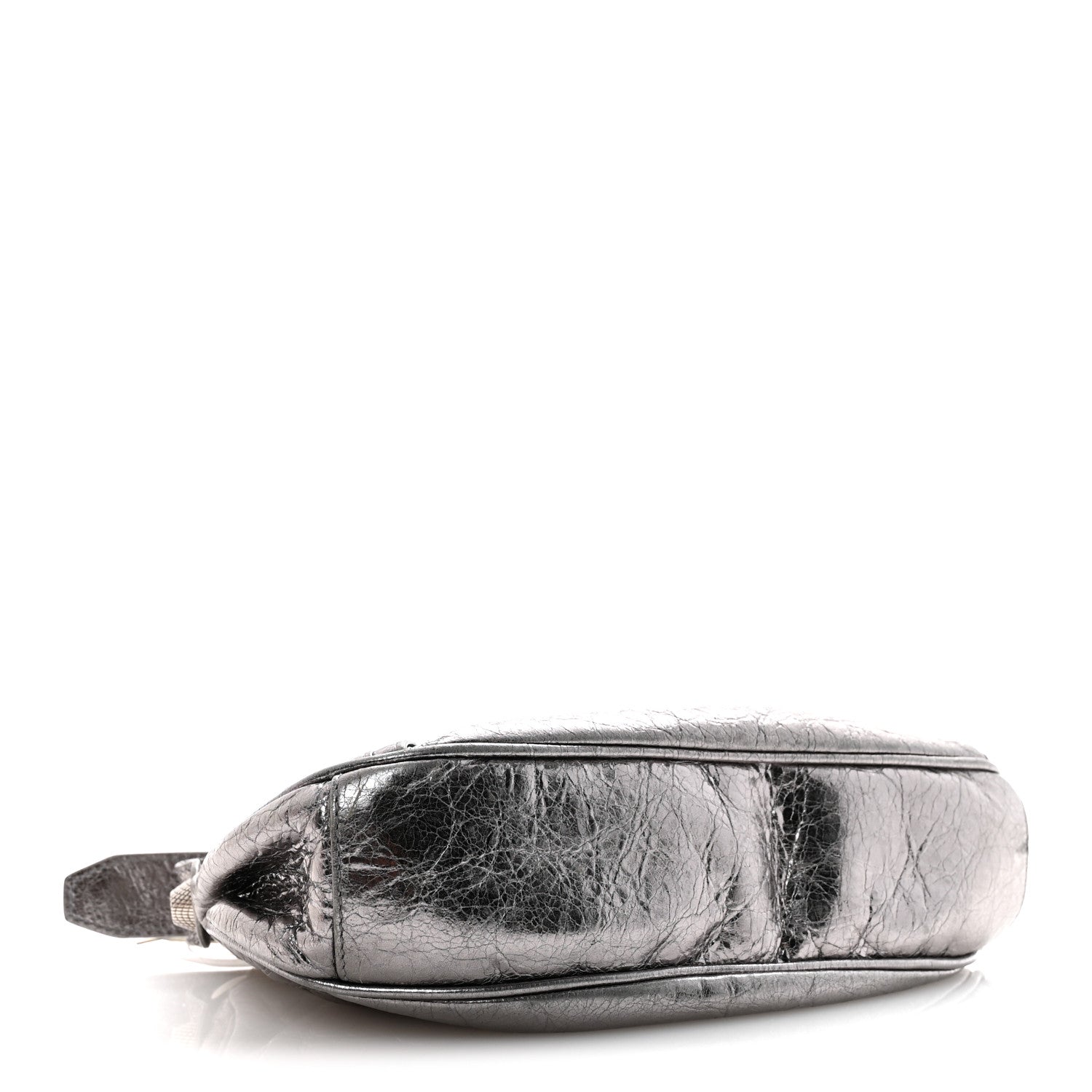 Balenciaga Metallic Agneau Arena Le Cagole Shoulder Bag XS Silver 5 of 16