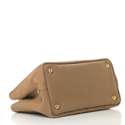 Prada Canapa Small Logo Tote Tabacco 4 of 13