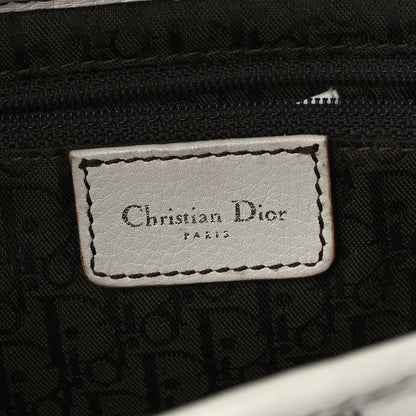 Christian Dior Calfskin Saddle Bag White 6 of 12