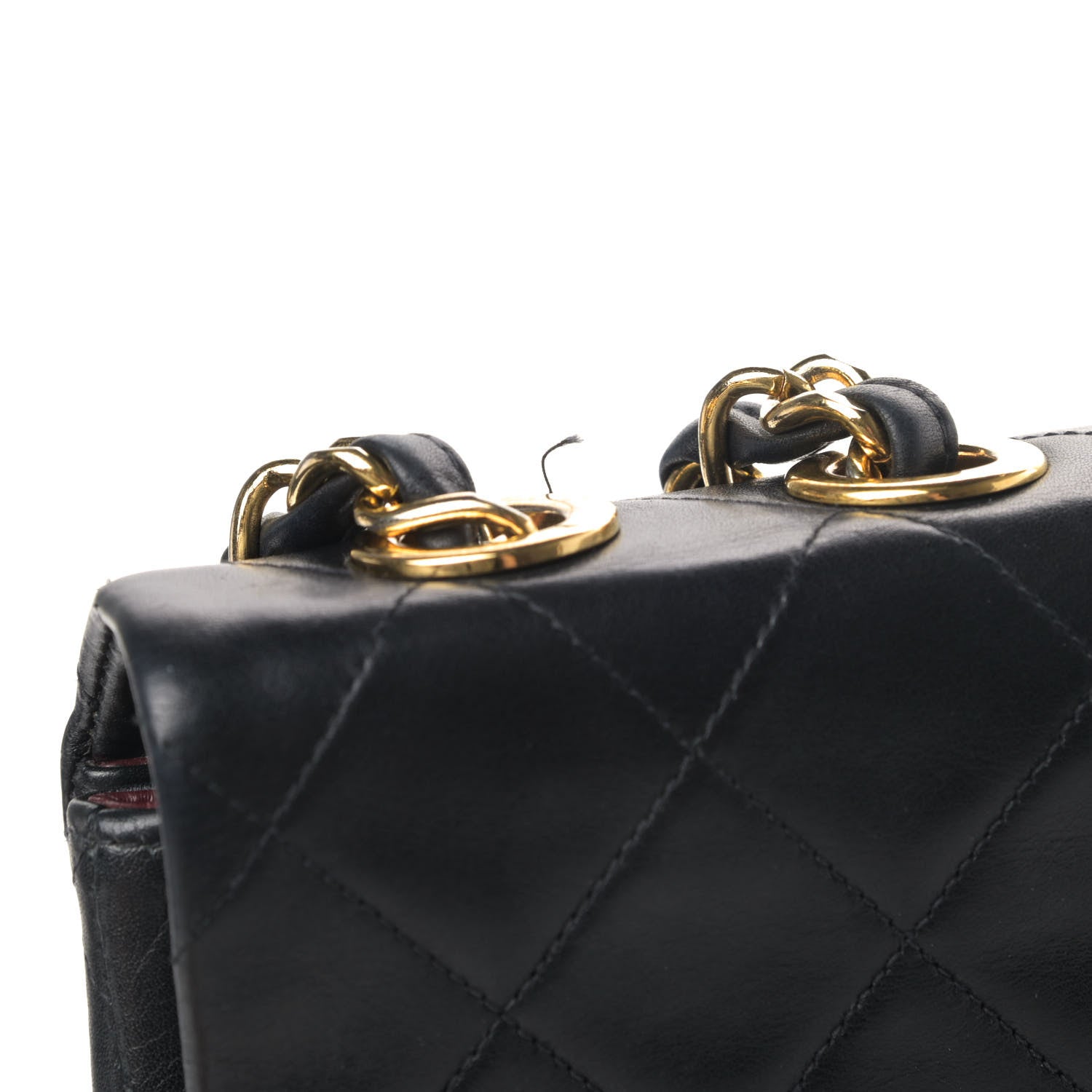 Chanel Lambskin Quilted XL Jumbo Single Flap Black 6 of 6