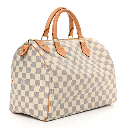 Louis Vuitton Damier Azur Speedy 30 3 of 10