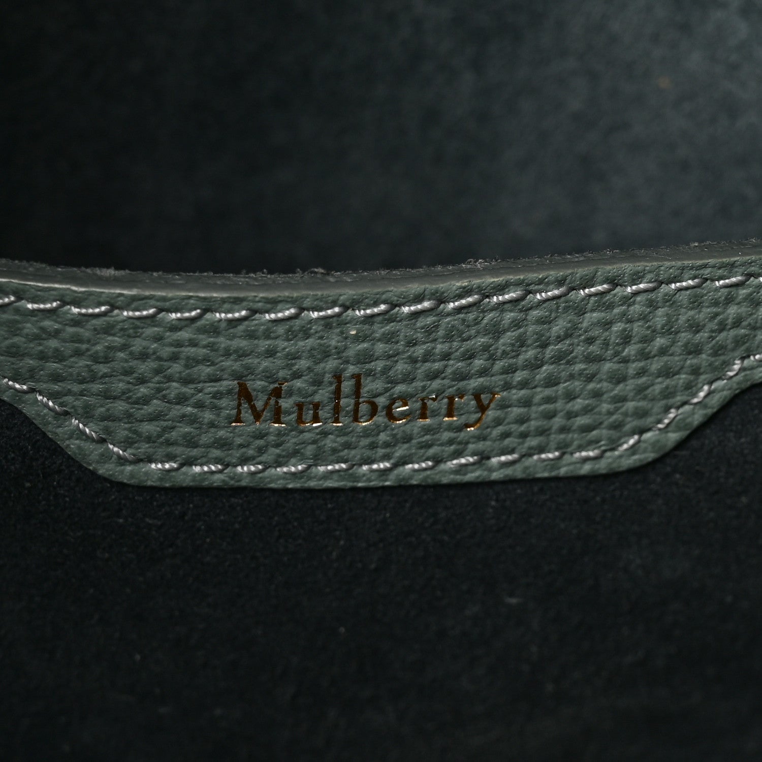 Mulberry Small Classic Grain Mini Zipped Bayswater Light Green 6 of 9