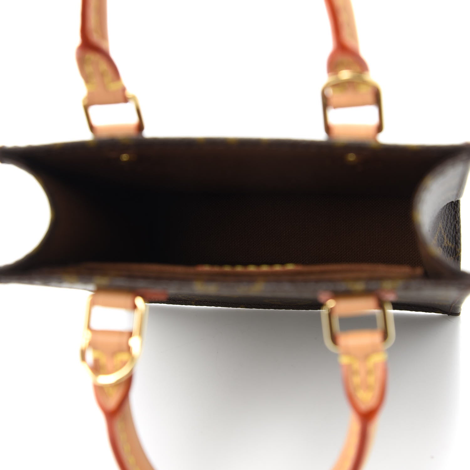 Louis Vuitton Monogram Petit Sac Plat 5 of 10