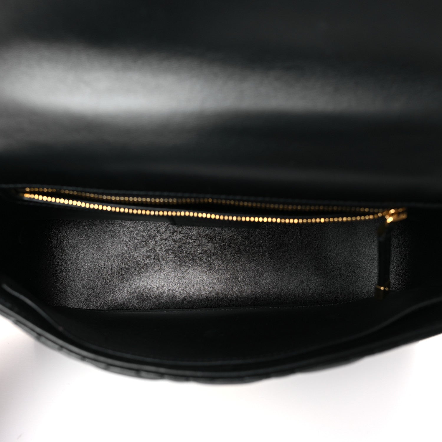 Christian Dior Calfskin Cannage Medium Caro Bag Black 5 of 9