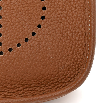 Hermes Taurillon Maurice Amazone Evelyne TPM Gold White 12 of 13
