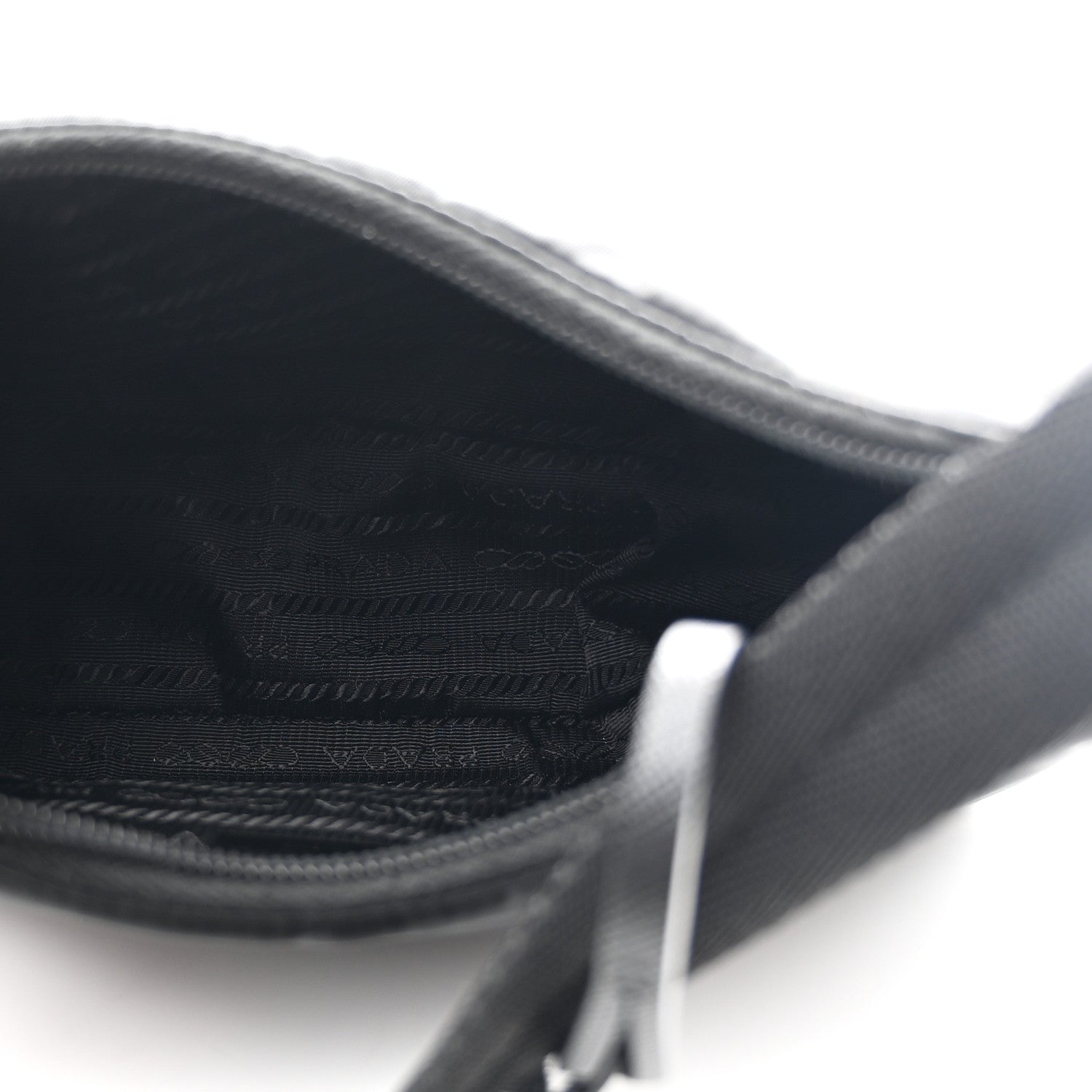 Prada Tessuto Nylon Mini Re-Edition 2000 Bag Black 5 of 11