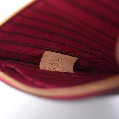 Louis Vuitton Monogram Neverfull MM GM Pochette Pivoine 9 of 11