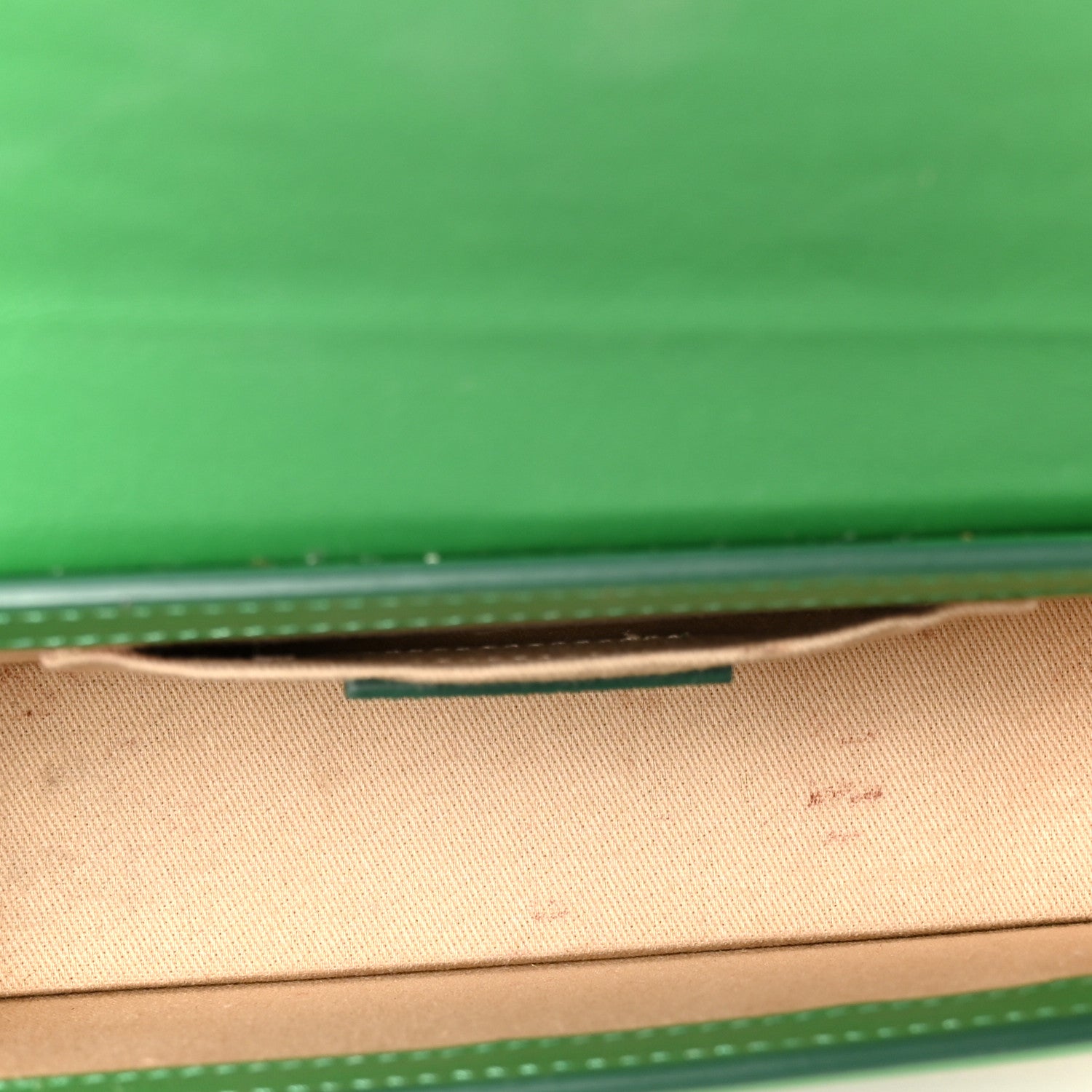 Jacquemus Smooth Calfskin Le Chiquito Long Green 5 of 9