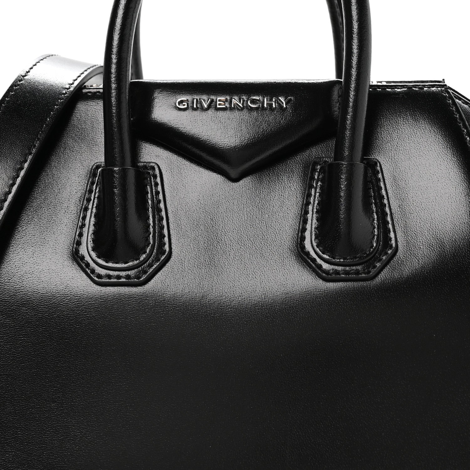 Givenchy Shiny Lord Calfskin Mini Antigona Black 8 of 10