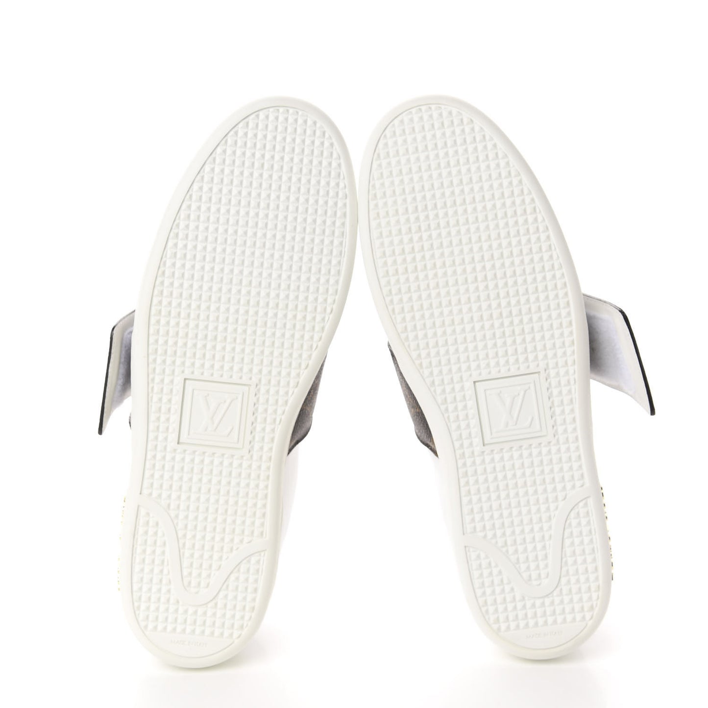 Calfskin Monogram Frontrow Sneakers 40 White