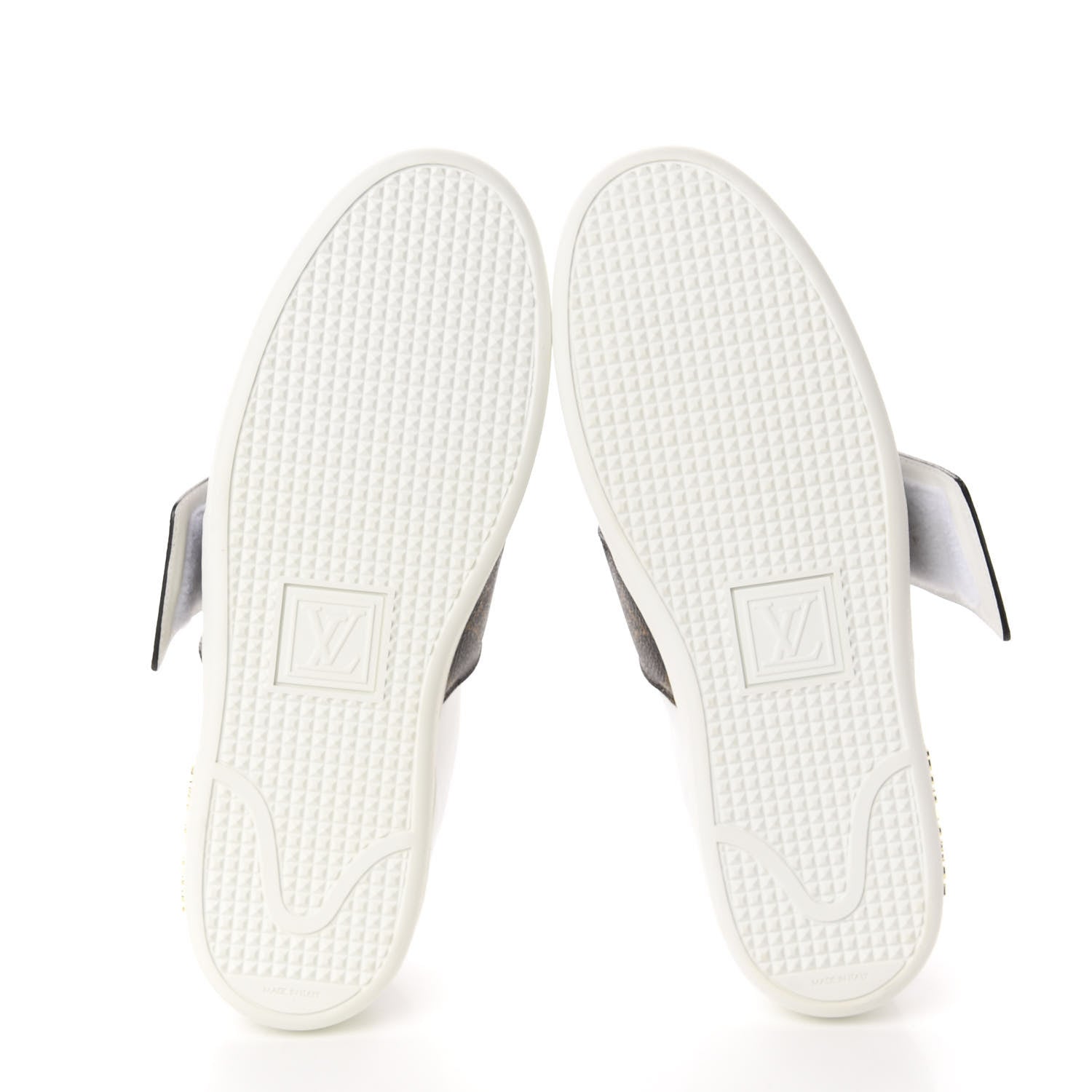 Louis Vuitton Calfskin Monogram Frontrow Sneakers 40 White 6 of 9