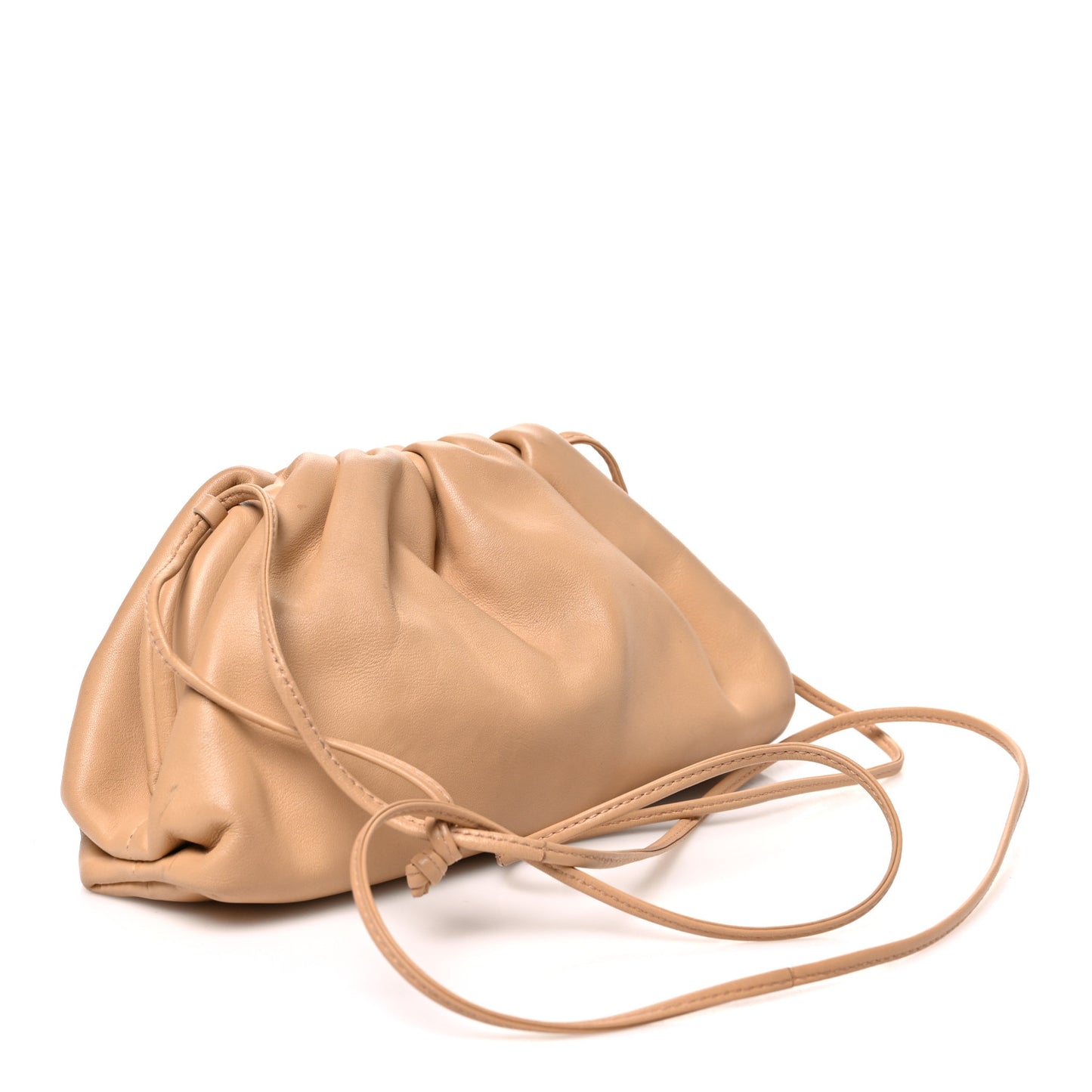 Butter Calfskin The Mini Pouch Almond