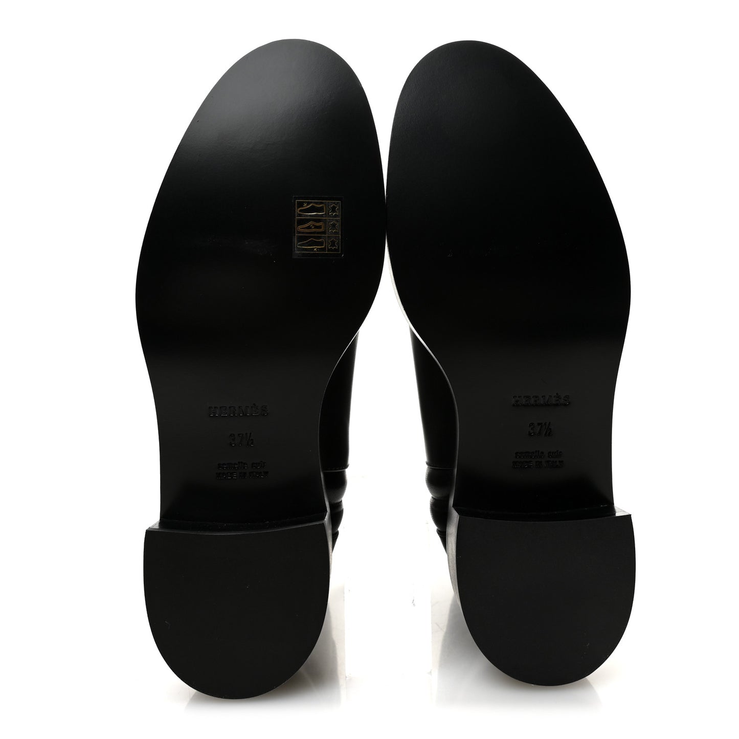 Calfskin Harper Ankle Boots 37.5 Black