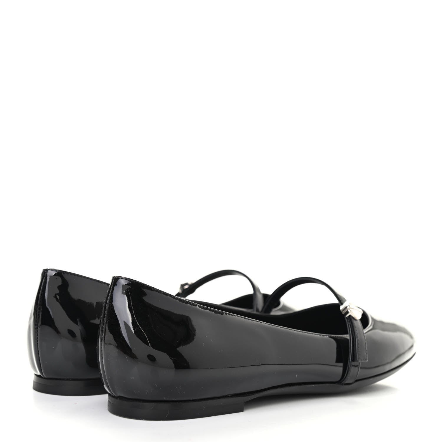 Louis Vuitton Patent Uniformes Ballet Flats 37.5 Black 4 of 8