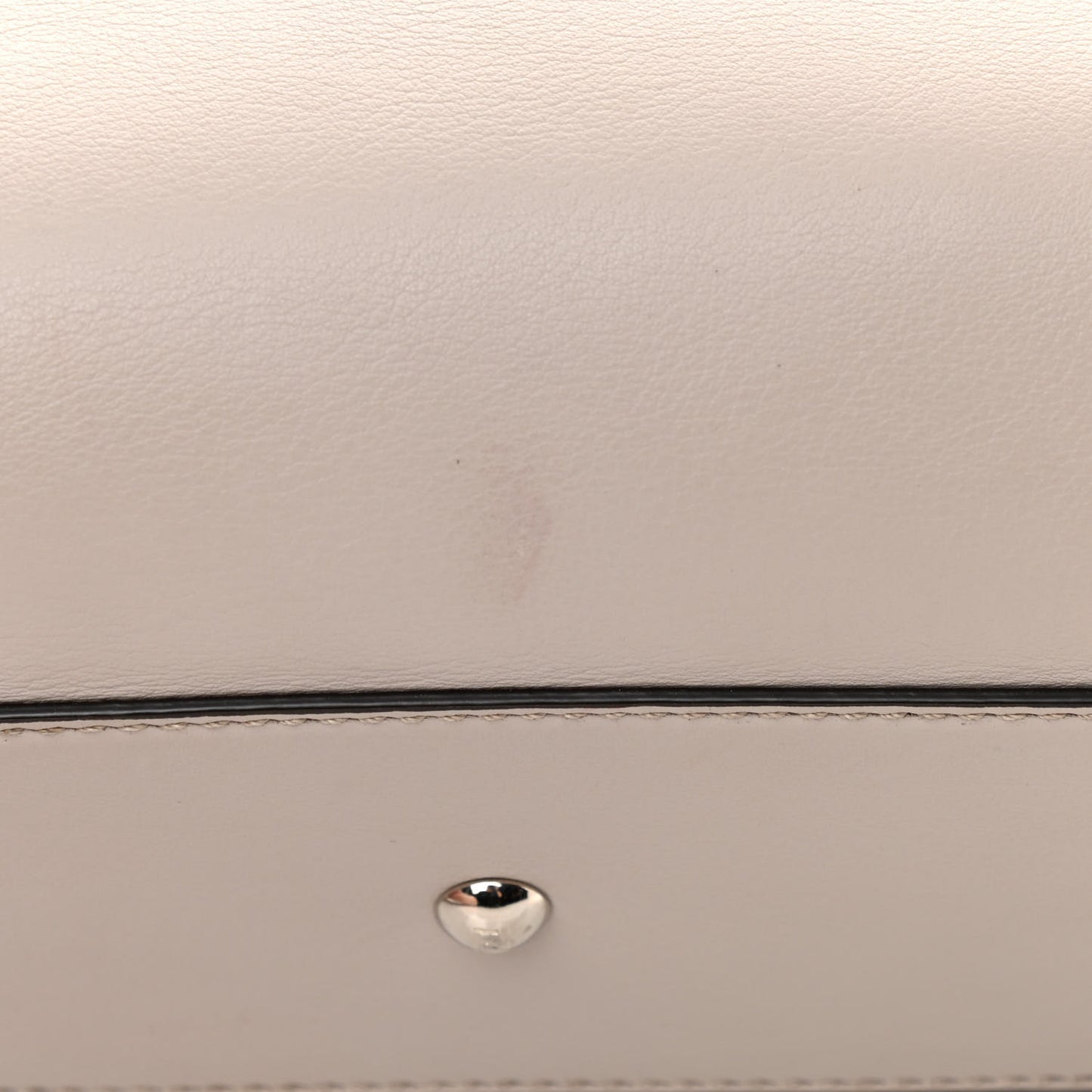 Vitello Seta Shiny Nappa Medium Peekaboo Iconic Satchel Grigio Polvere Bordeaux