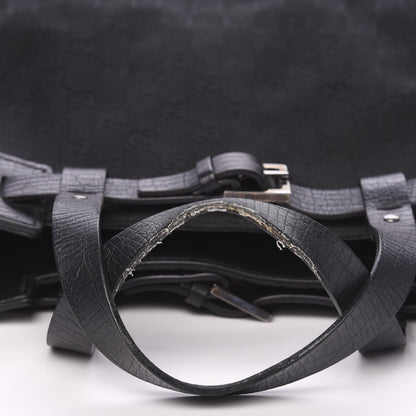 Gucci Monogram Large Tote Black 7 of 11