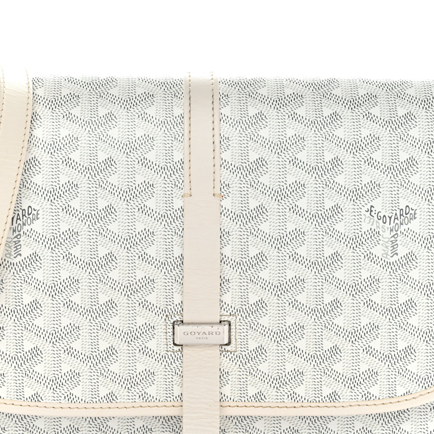 Goyard Goyardine Belvedere II MM Messenger Bag White 18 of 34