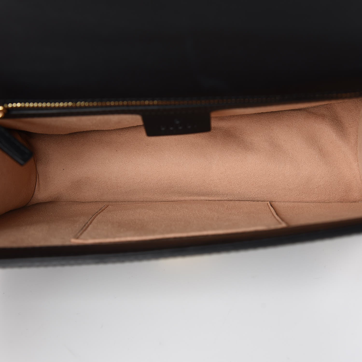 Gucci Velvet GG Monogram Small Sylvie Shoulder Bag Black 5 of 7