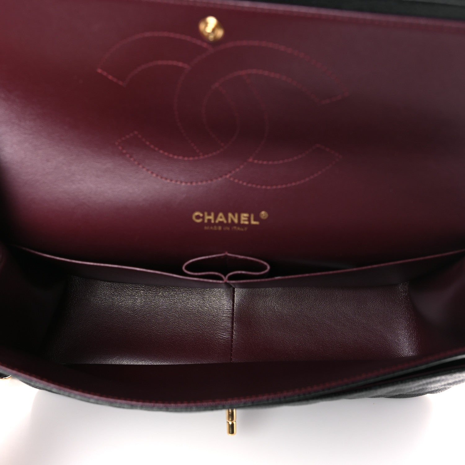 Chanel Caviar Quilted Jumbo Double Flap Black 5 of 9