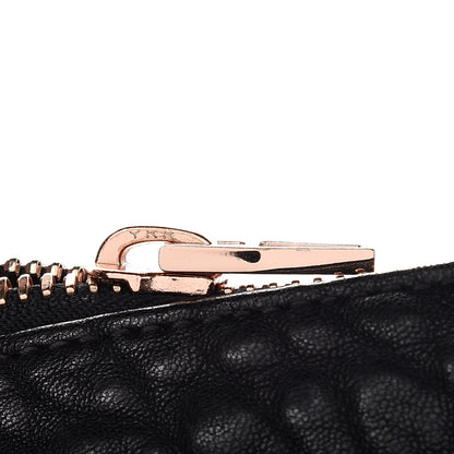 Alexander Wang Pebbled Lambskin Rocco Black Rose Gold Hardware 8 of 12