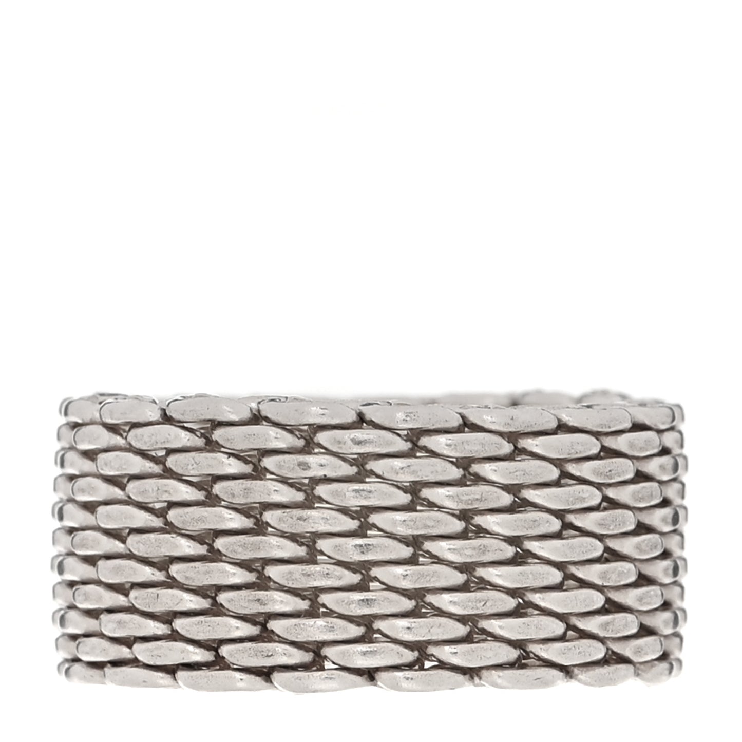 Sterling Silver Somerset Mesh Ring 51 5.75