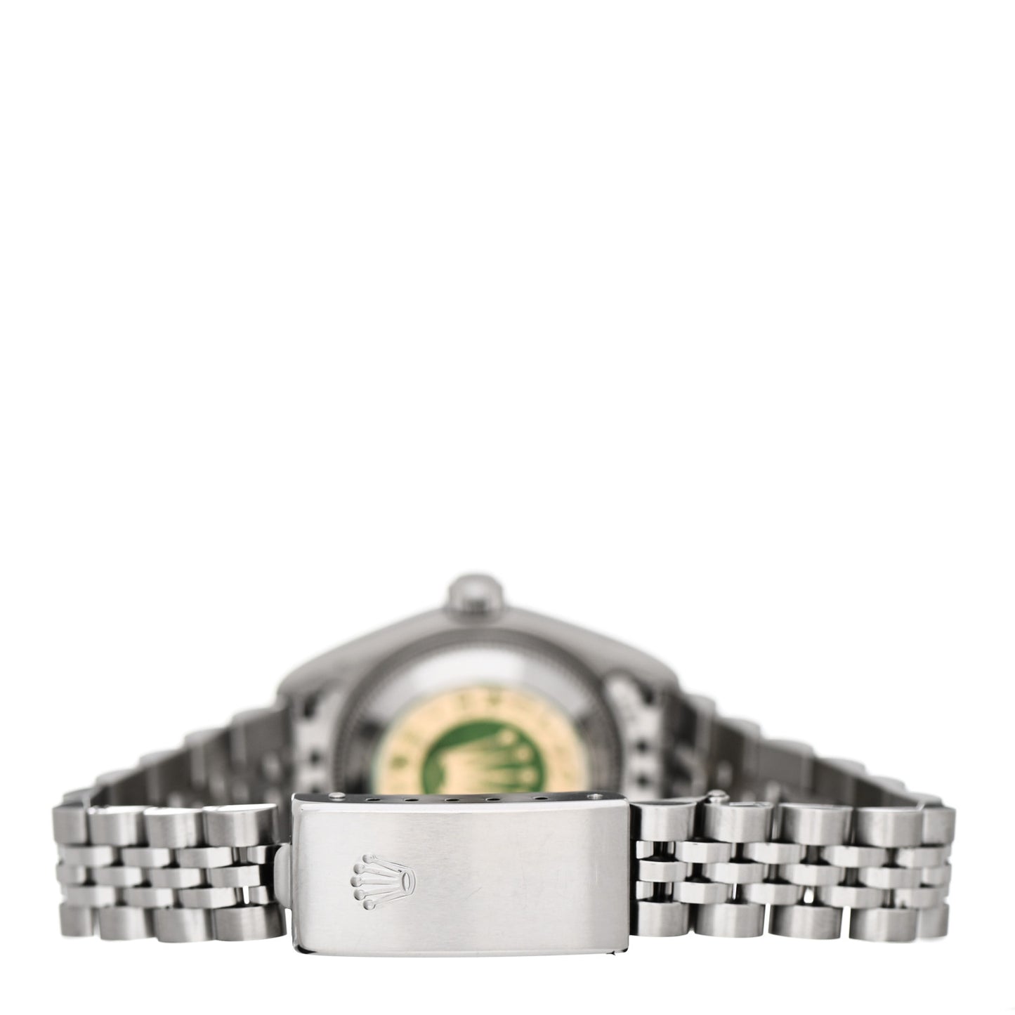 Stainless Steel 18K White Gold Diamond 26mm Oyster Perpetual Datejust Watch Silver 79174