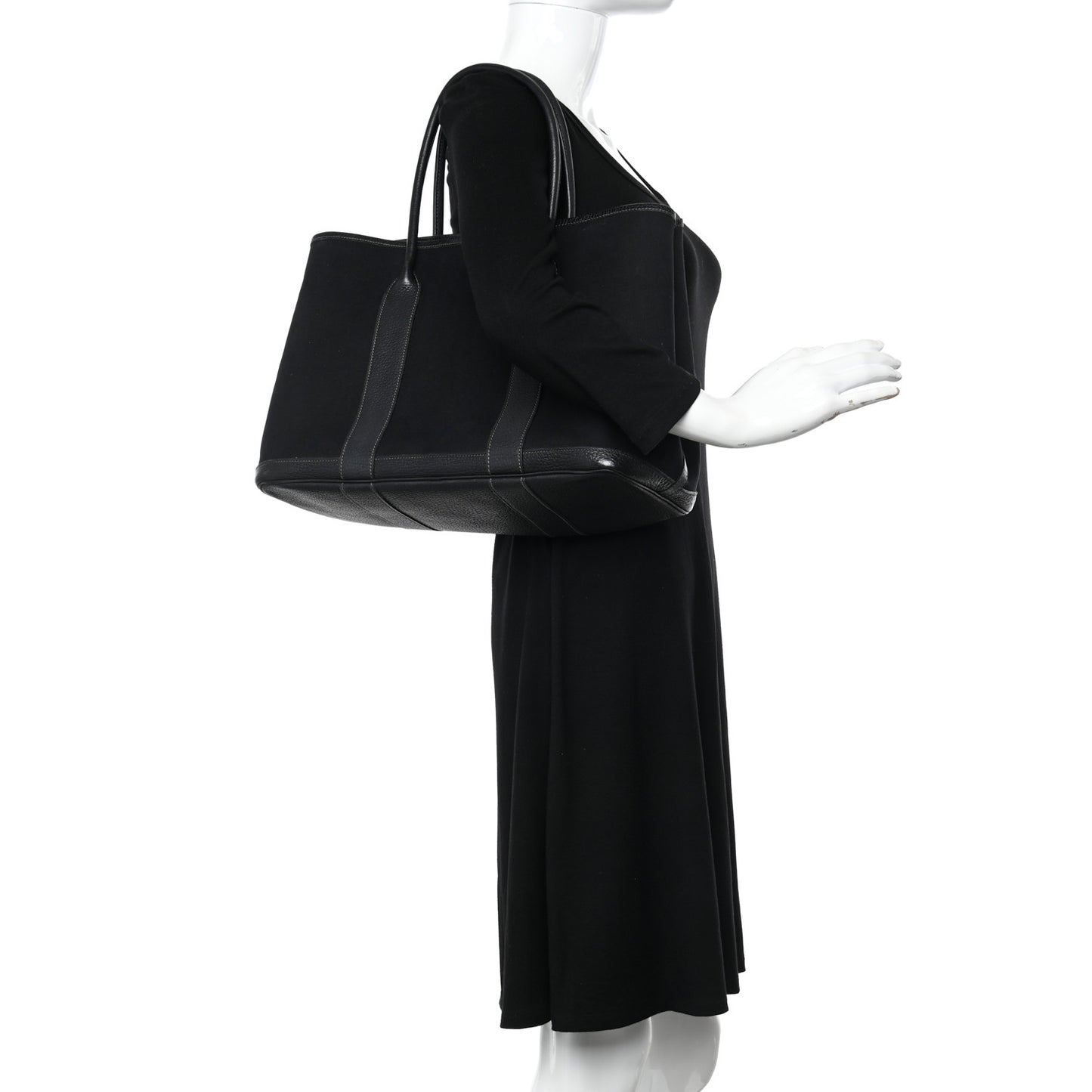 Toile Negonda Garden Party Tote 36 MM Black
