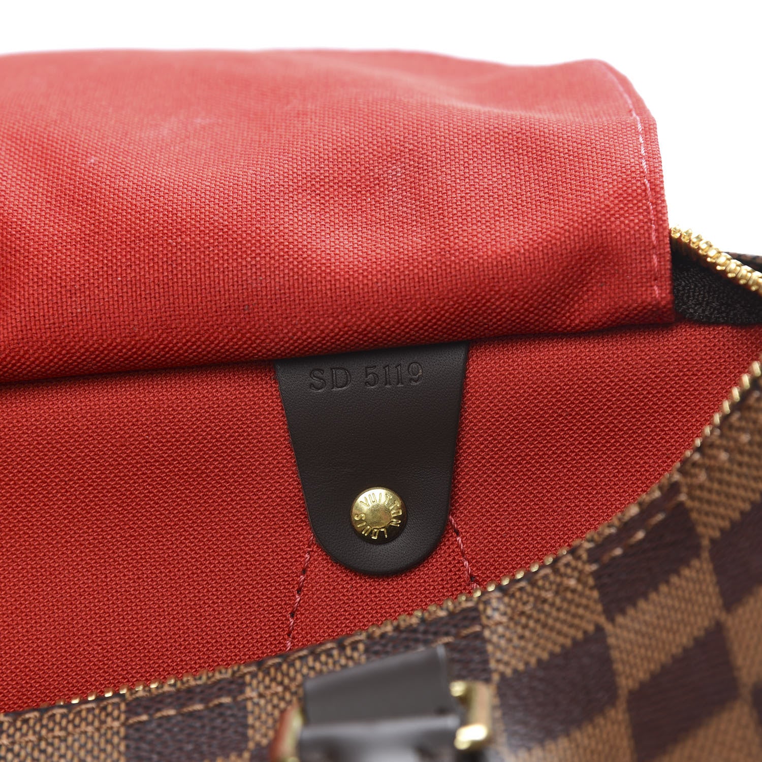 Louis Vuitton Damier Ebene Speedy Bandouliere 30 7 of 10