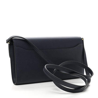 Hermes Evercolor Constance Wallet To Go Bleu Nuit 2 of 10