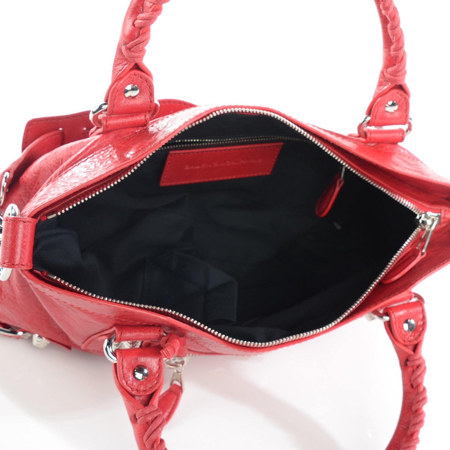 Balenciaga Agneau Giant 12 Silver Hardware First Rouge Cardinal 5 of 8