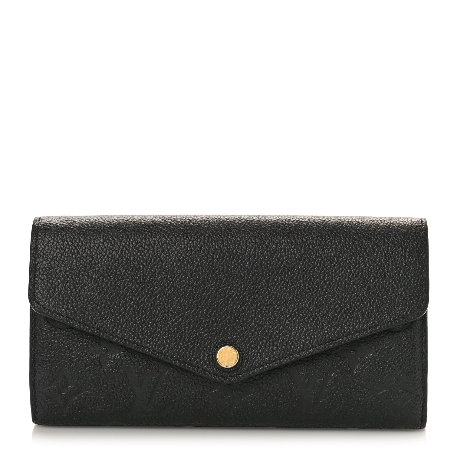 Louis Vuitton Empreinte Sarah Wallet NM Black 1 of 9