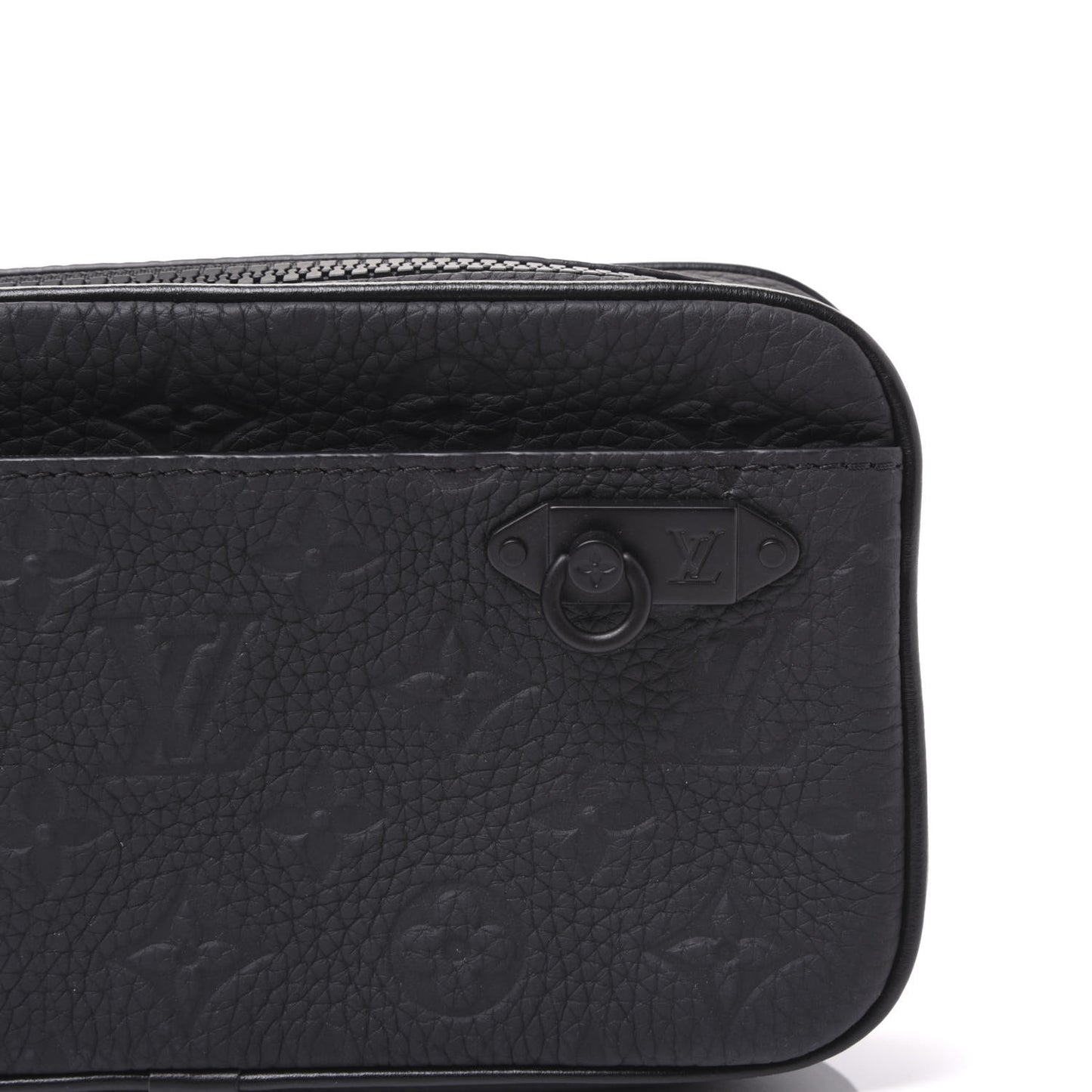 Taurillon Monogram Uniformes Solar Ray Soft Pochette Volga Belt Bag Black
