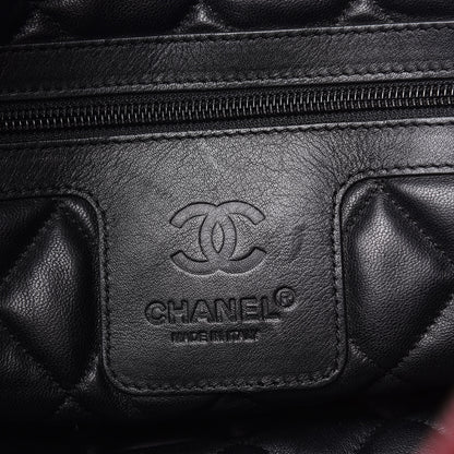 Chanel Lambskin Quilted Large Coco Cocoon Tote Burgundy 6 of 19