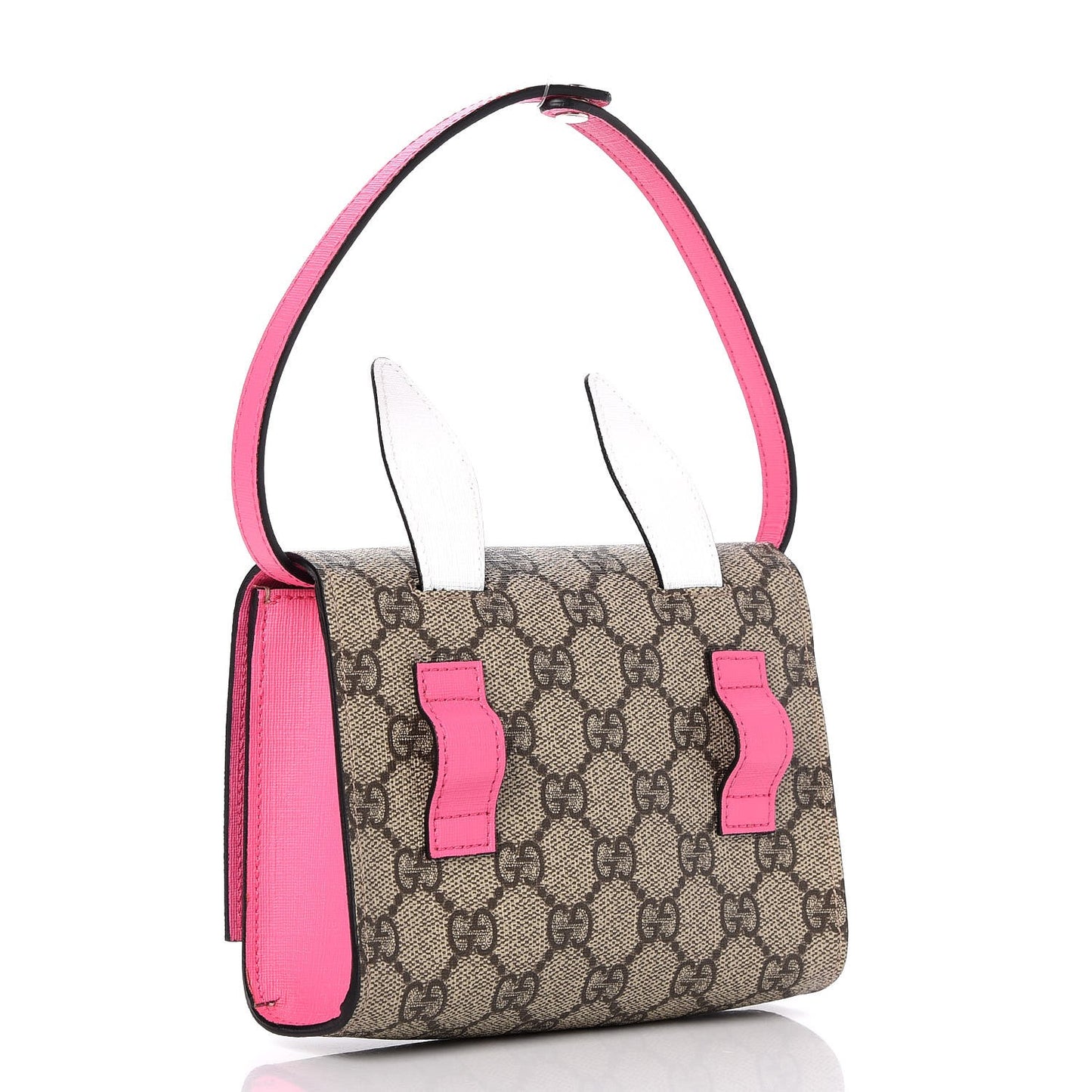 GG Supreme Monogram Children's Rabbit Bag
