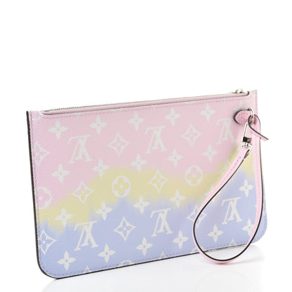 Louis Vuitton Monogram Escale Neverfull MM GM Pochette Pastel 3 of 8